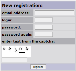 Registration